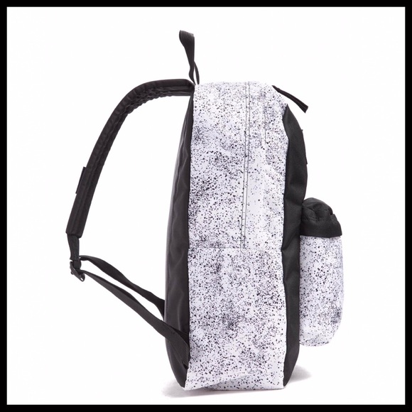 JANSPORT BLACK WHITE SCHOOL BOOK BACKPACK - Picture 3 of 10